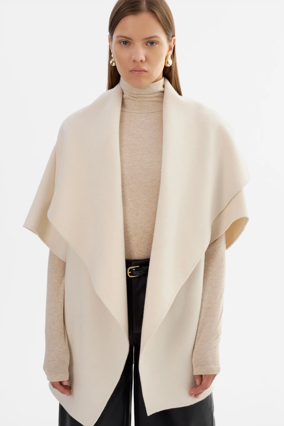 LAMARQUE Penelope Double Face Wool Coat