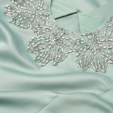 Theia Sorelia Floral Beaded Gown