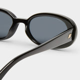 Outta Love Sunglasses in Black Smoke Mono