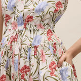 Acosanti Floral Shirt Dress