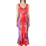 SALONI Mimi Silk Slip Dress