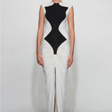 ET OCHS Dion Midi Dress