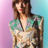 Simona Bonacci Plaid Jacquard Jacket