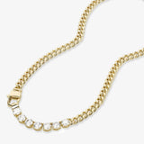 Melinda Maria Julian Loves Diamonds 6.8mm Necklace in Gold
