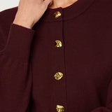 ASTR The Label Eryn Crewneck Cardigan