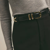 The Jordan Croc Embossed Belt
