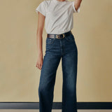 DL1961 Karmine Refined Wide Leg Sculp System High Rise Jeans