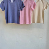 Tara Fitted Shrunken Crew T-Shirt