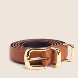 Favorite Daughter The Skinny Jordan Belt in Camel