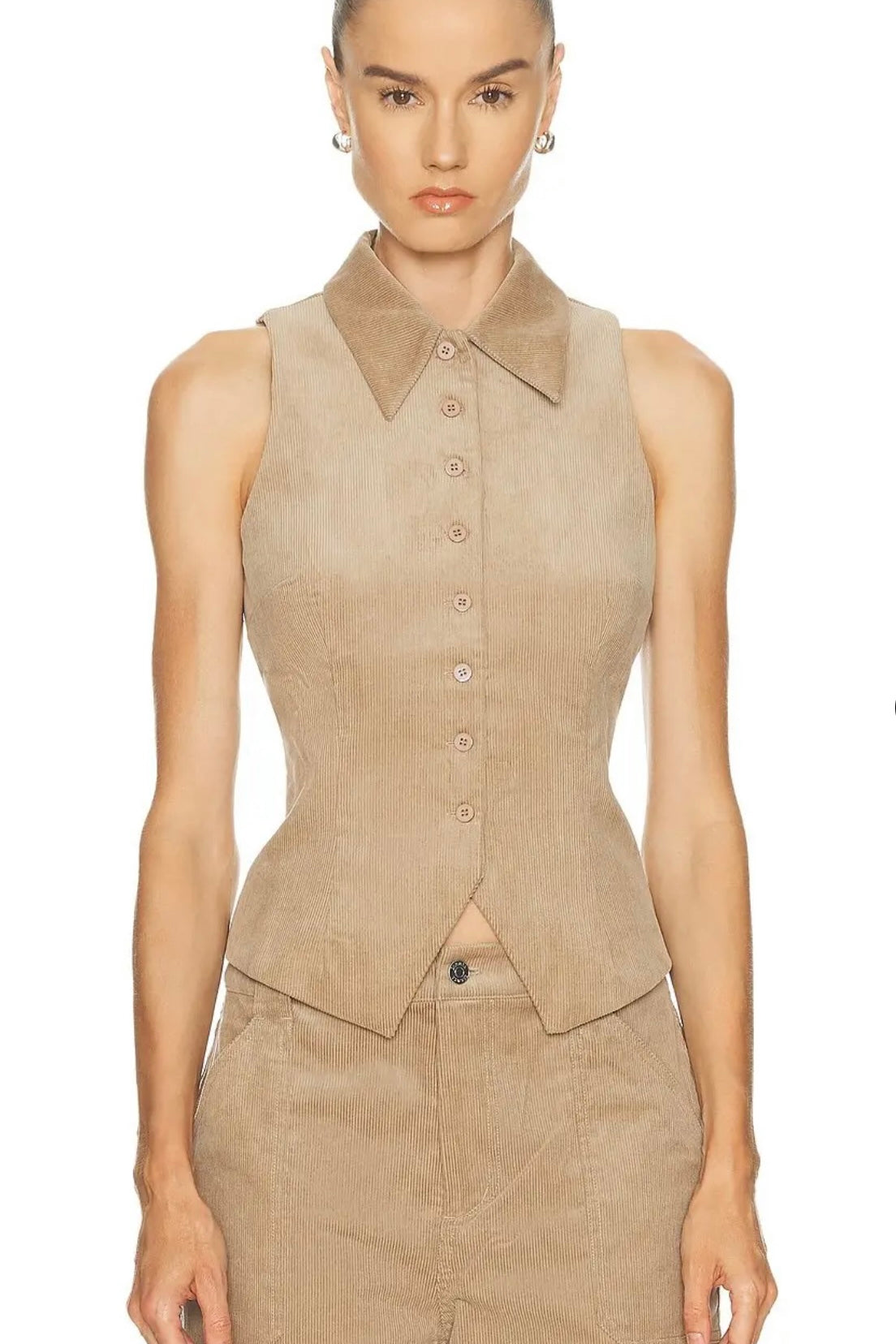 SEROYA Becky Corduroy Vest