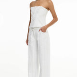 Significant Other Xiorra Pants in Ivory