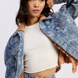 En Saison Opal Cropped Jacket