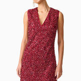 Elliatt Carmen Shift Mini Dress in Red