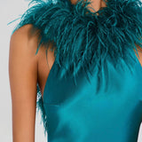Retrofête Brisbane Feather Dress