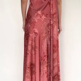 Hemant & Nandita One Shoulder Sash Maxi Dress