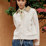 seventy + mochi Fai Jacket in Ecru