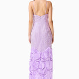 Elliatt Cerise Embellished Gown