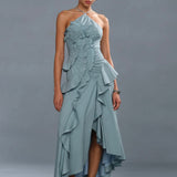 Amur Ottavia Ruffle Dress