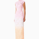 Elliatt Lumira Sequin Lace Gown in Pink Ombre