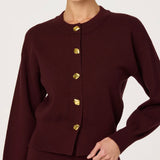 ASTR The Label Eryn Crewneck Cardigan