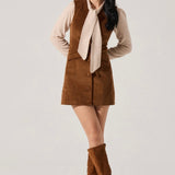 Gisselle Corduroy Mini Dress