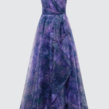 Theia Orania One Shoulder Gown