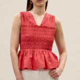 Merrick Silk Cotton Top