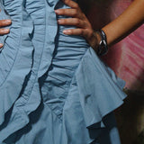 Amur Ottavia Ruffle Dress