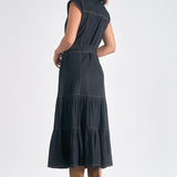 Daria Midi Denim Dress