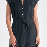 Daria Midi Denim Dress