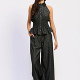 En Saison Adrienne Twill Pants
