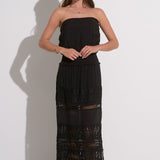 Athena Strapless Maxi Dress