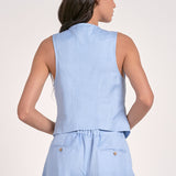 Lana Vest in Light Blue
