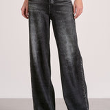 Elan Joy Sweatpants Jeans in Grey Wash