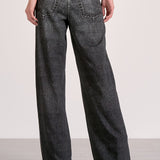 Elan Joy Sweatpants Jeans in Grey Wash