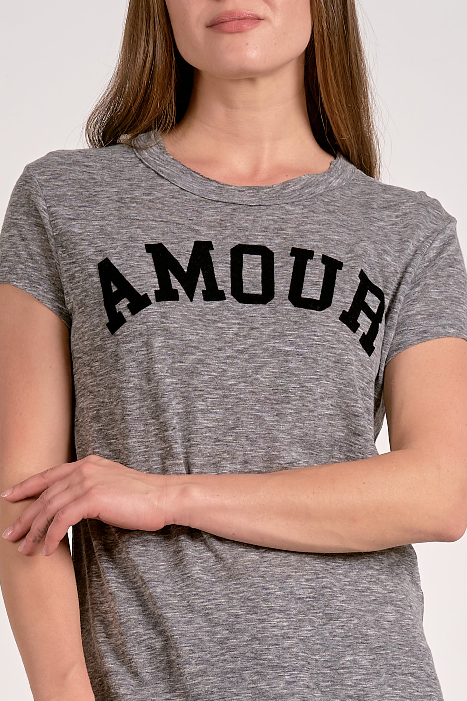 ELan Amour T-Shirt in Grey