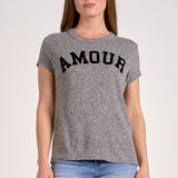 ELan Amour T-Shirt in Grey