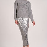 Elan Crewneck Bow Sweater