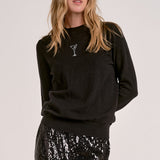 Elan Crewneck Martini Sweater
