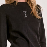Elan Crewneck Martini Sweater