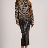 Elan Crewneck Cheetah Sweater