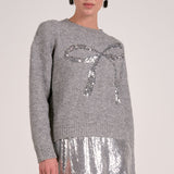 Elan Crewneck Bow Sweater
