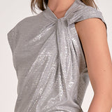 Elan Shoulder Twist Top