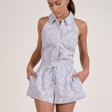 Elan Collared Top