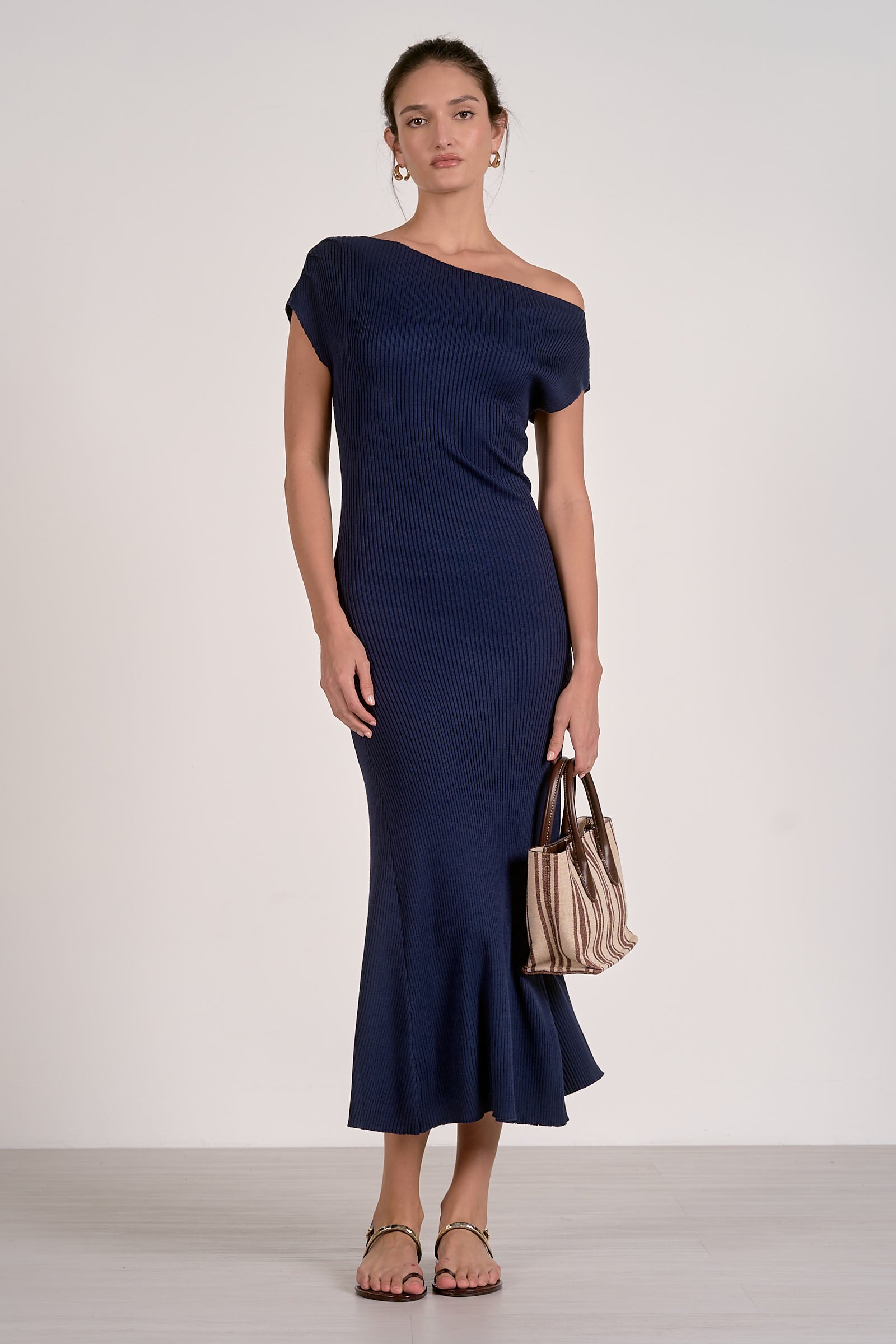 elan maxi dress Elan Ribbed Cap Sleeve Knit Maxi Dress XS