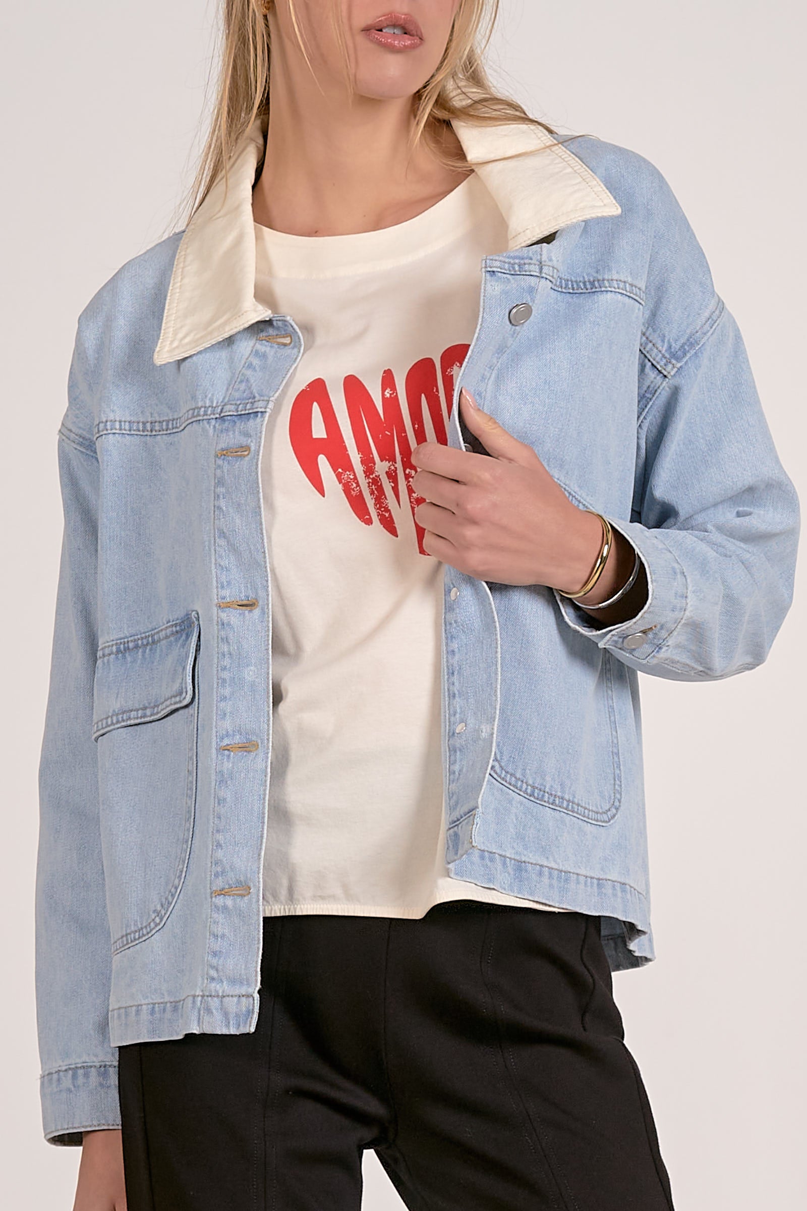 Elan Gia Denim Jacket