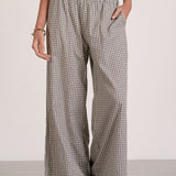Elan Gingham Trousers