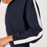 ASTR the Label Teo Contrast Stripe Track Jacket