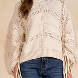 Elan Tie Sleeve Sweater