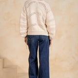Elan Tie Sleeve Sweater